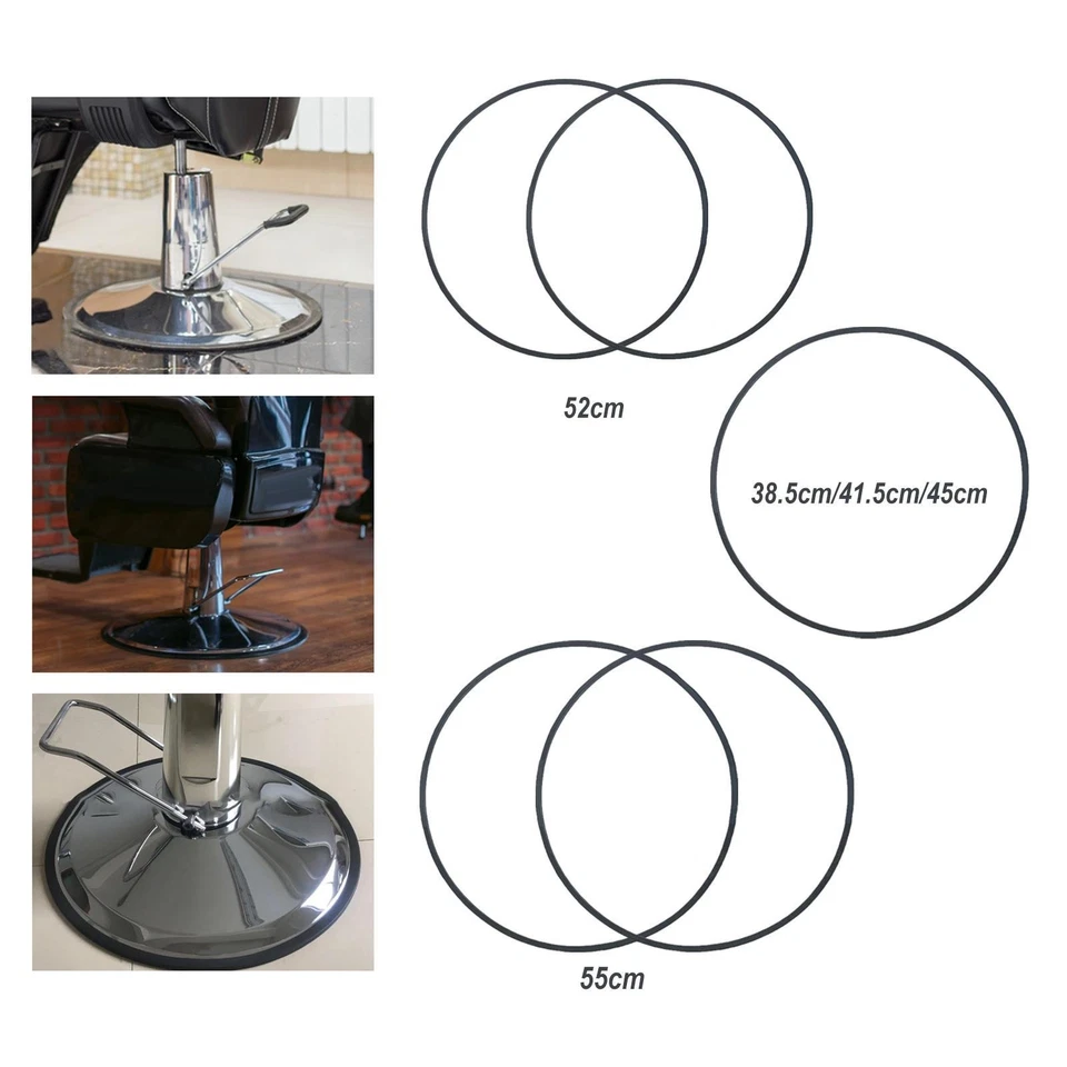 Barstuhl Chassis Basis rutschfeste Scheibe Gummiring Barhocker Bodenschutz - Bild 1 von 1