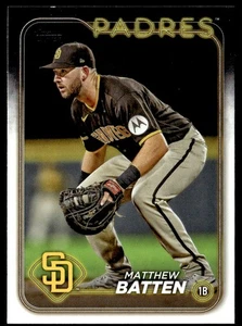 2024 Topps Matthew Batten San Diego Padres #384 - Picture 1 of 2