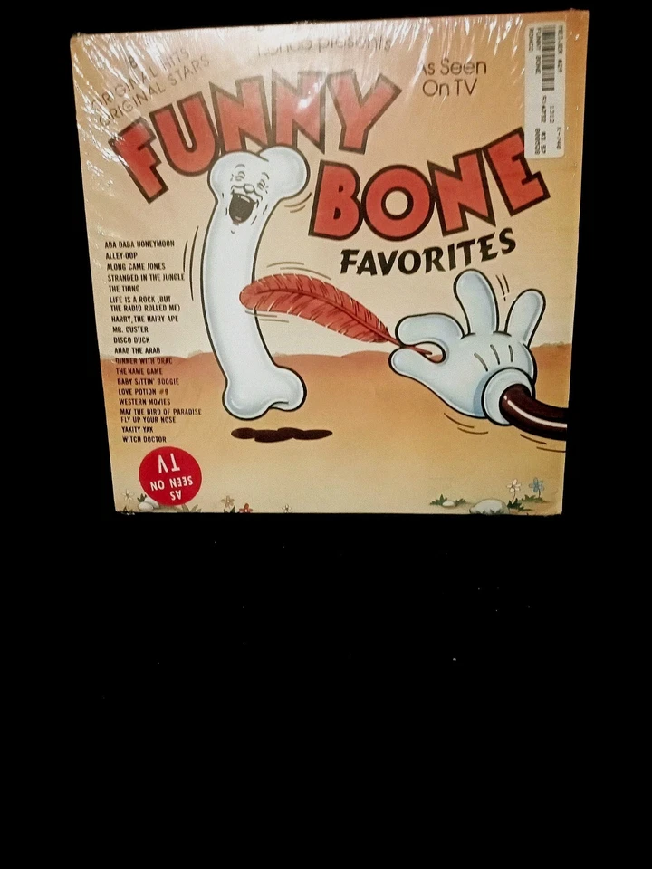 FUNNY BONE FAVORITES  Ronco Records 33 RPM Original Artists  Shrink W/ Hype NICE - Image 1 of 4