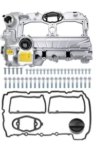 Aluminum Valve Cover Kit For 2012-2018 BMW N20 320i 328i 528i X3 X5 X1 Z4 2.0L - Picture 1 of 4
