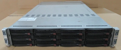 Supermicro SuperServer CSE-827 4x H8DGT-HIBQF Nodes 8 x AMD 6275 No memory - Image 1 of 4
