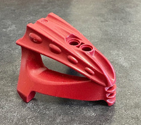 Lego Bionicle Kanohi Mask Fenrakk 8764 / Ofnir Dragon 7021 Rare Retired Red