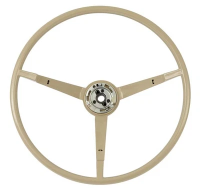 Mustang 1965-66; Com Alternador; 3 Raios; Volante 16"; Pergaminho - Imagem 1 de 2