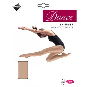 Silky Big Girls Dance Shimmer Full Foot Tights (1 Pair) (LW164) - Picture 1 of 5