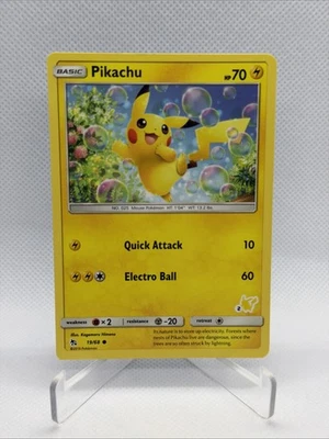Pikachu - 19/68 (#2 Pikachu Stamped) Promo Battle Academy 019/068 NM - Image 1 of 3