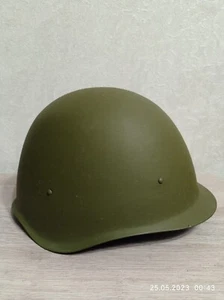 Original Military Helmet SSh 40 Steel WW2 Soviet Army RKKA WWII Russian - Picture 1 of 15