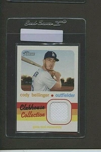 2020 Topps Heritage Clubhouse Cody Bellinger Dodgers #CCR-CB βοΈπ₯π― COME NUOVO - Foto 1 di 2