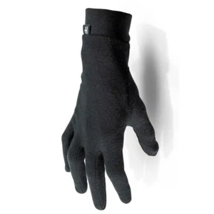 Halvarssons Merino Wool Motorcycle Under Glove Liners - Black - Picture 1 of 3