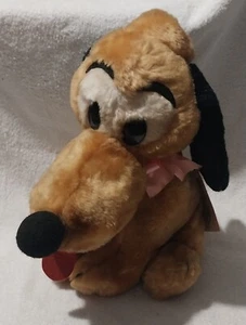 Vintage Walt Disney Productions Pluto Plush 11” With TAG - Picture 1 of 9