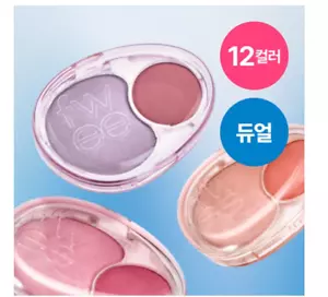 FWEE Mellow Dual Blush 12 Colors 7.2g 2024 S/S New K-Beauty - Picture 1 of 16
