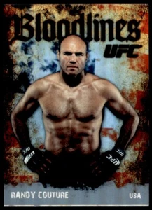 Topps UFC Bloodlines Randy Couture 2009 EE. UU. #BL-2 inserción - Imagen 1 de 2
