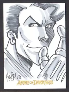 ARMY OF DARKNESS Dynamic Forces 2005 SKETCH CARD by KEN HAESER - Picture 1 of 3