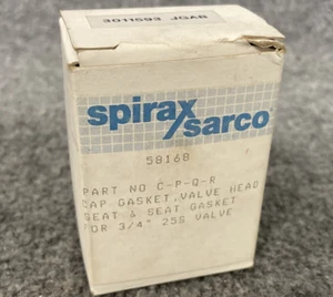 Spirax Sarco 58168 Repair Kit For 3/4" 25 Series valve New Other - Picture 1 of 19