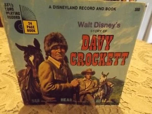 1971 Disney Story of Davy Crockett Book - Picture 1 of 5