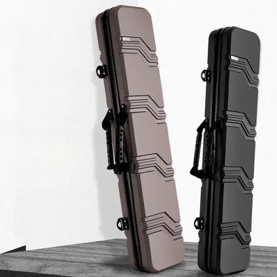 Bolsa de caña de pescar ABS portátil bolsa auxiliar de pesca estuche rígido cubierta de caña nueva Foto 1 de 4