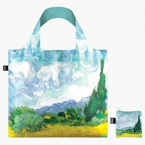 van Gogh Wheatfield with Cypresses LOQI Shopping Beach Travel Shoulder Gift Bag - Picture 1 of 10