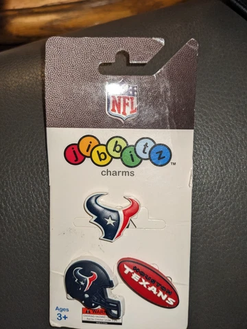 Authentic Jibbitz NFL Houston Texans Football clog charms! Cover