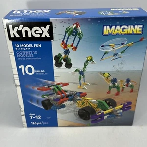 K'NEX IMAGINE 10 Model Building Set Construction Toy Sealed NEW 5-10 US Seller - Picture 1 of 11