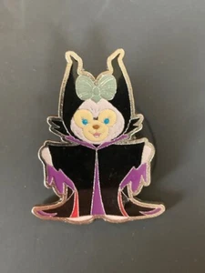 DISNEY DUFFY THE DISNEY BEAR SHELLIE MAY DRESSED AS MALEFICENT PIN - Picture 1 of 2