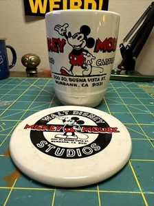 Walt Disney Studios Mickey Mouse Exclusive Mug Coaster Set - Picture 1 of 7