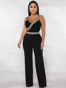 Women Spaghetti Strap Jumpsuit - Picture 1 of 2