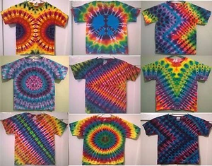 Nueva Camiseta Tie Dye Juvy S(4) Alstyle 100% Algodón Mangas Cortas Multicolor - Imagen 1 de 12