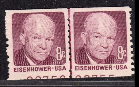Perfectly Flawed- EFO 1971 8c SN 1402 MNH Error - Miscut & 2 Partial Plate#'s Cover