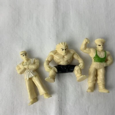 Lote de 3 estatuillas de colección Street Fighter Gashapon Muscle para hombre Foto 1 de 4