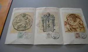 Caprese Michelangelo centenario nascita francobolli con annullo 1475 - 1975 - Imagen 1 de 5
