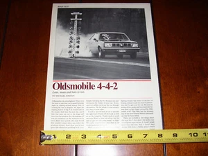 1978 OLDSMOBILE 442 - ORIGINALARTIKEL - OLDS 4-4-2 SMOKEY BURNOUT - Bild 1 von 4