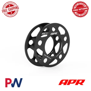 APR Spacers Black Aluminum 66.5mm Center Bore - 3mm Thick (Set of 2) - MS100160 - Picture 1 of 5