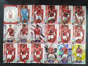 PANINI ADRENALYN XL PREMIER LEAGUE PLUS 2025 NOTTS FOREST TEAM X 18 CARDS - Picture 1 of 1