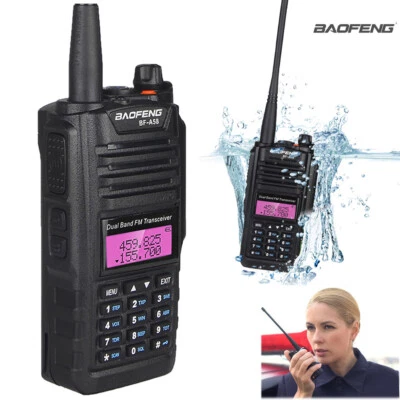 Baofeng BF-A58 Walkie Talkie Handheld FM Ham Two-Way Radio VHF/UHF Dual Band - Image 1 of 4