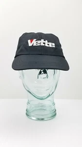 Vette Emroidered Hat Strapback Adjustable Black Corvette Chevy Chevrolet - Picture 1 of 5