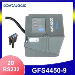 Datalogic GFS4450-9 1D 2D RS232 Festmontage kabelgebundener Barcode Scanner mit Kabel - Bild 1 von 7