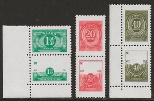 USSR BoB c1980 Radio Subscription Fee set of 3 MNH # V180 - Picture 1 of 2