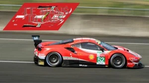 Decals Ferrari 488 GTE Le Mans 2018 52 1:32 1:43 1:24 1:18 calcas - Bild 1 von 1