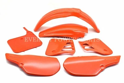 Пластиковый комплект кузова CR125R 85-86 Honda переднее заднее крыло оболочки пластина #P218 - Изображение 1 из 4