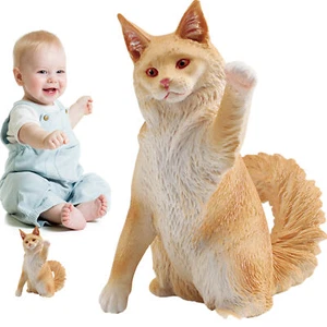 Micro Animal Model Cat Toys Cute Figurines Miniature Cat Ornament Landscape Home - Picture 1 of 18
