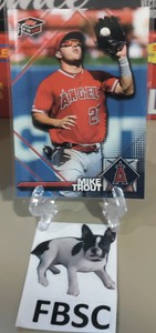 2020 Topps of The Class MIKE TROUT National Baseball Card Day Sticker Angels