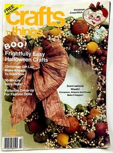 Oct 1988 Crafts 'N Things Magazine Patterns Halloween Needlepoint Painting 11402 - Bild 1 von 3