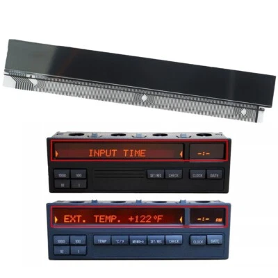 F��r BMW E31 Bordcomputer LCD Display Einfache Montage Glasteil - Bild 1 von 4