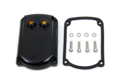 Harley Davidson 58-69 XLCH Magneto Tapa Negro Junta y Tornillos XLR Sportster XLRTT Foto 1 de 3