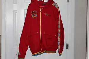 Chaqueta con capucha vintage COOGIE... Talla (XXL) ROJO / Multicolor. Nuevo con etiquetas - Imagen 1 de 23