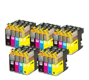 XL Ink Cartridges fits Brother LC103 LC101 MFC-J285DW MFC-J470DW MFC-J450DW - Picture 1 of 18