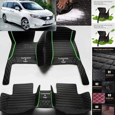 For Nissan Quest Car Floor Mats Luxury Waterproof Liners Carpets Cargo Custom - Изображение 1 из 4