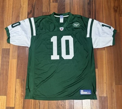Camiseta de fútbol americano autografiada auténtica de Chad Pennington #10 de los New York Jets de la NFL Foto 1 de 4