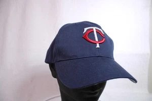 Vintage Minnesota Twins MLB Adjustable Navy Hat cap - Picture 1 of 9