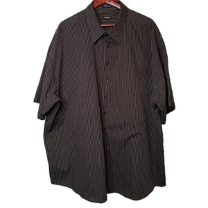 Van Heusen Short Sleeve Dress Shirt Wrinkle Free Mens Size 3X Button Up Pocket - Picture 1 of 15
