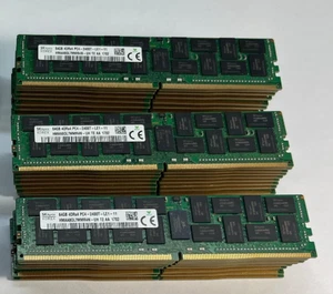 Zestaw 512GB (8 x 64GB) DDR-4 2400T Hynix ECC LRDIMM - HMAA8GL7MMR4N-UH - Zdjęcie 1 z 6